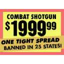 Sign gunshop combatshot