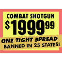 Sign gunshop combatshot