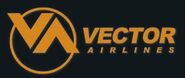 Logo for Vector Airlines; one of 4 airlines operating at Metro International Airport