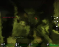 Vista de un superviviente luego de haber sido vomitado