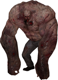 Transparent render of the Tank in Left 4 Dead 2