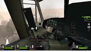 Before the July 6th update of Cold Stream, no rendered pilot was present in the chopper.