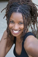 Rochelle's face model, Shanola Hampton