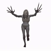 The Witch's running animation in Left 4 Dead 2.