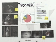 BoomerPosterCEDA.jpg (126 KB) Poster board found in the Hotel showing the Boomer being experimented on.