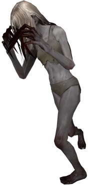 Wandering Witch covering her eyes and crying.