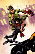 The Jockey as seen in the cancelled Midnight Riders comic.
