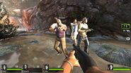 Teammate heals themself.