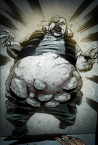 The Boomer's appearance in The Sacrifice comic.