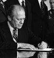 Gerald Ford, 38th President of the United States (Died December 26, 2006)