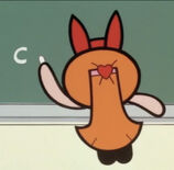 Blossom (The Powerpuff Girls) (Ambidextrous, mostly right-handed)