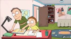 Morty Smith(Rick and Morty)(Ambidextrous, but mostly right-handed)