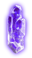 A Purple Lightsaber Crystal.