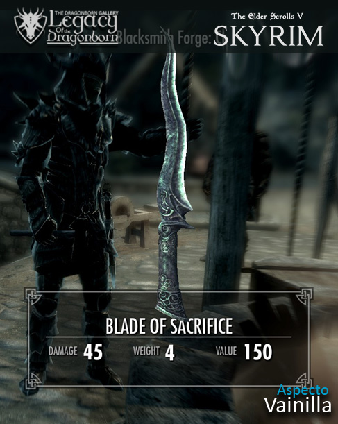 skyrim unique weapons redone