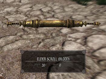 Elder Scroll(BLOOD)