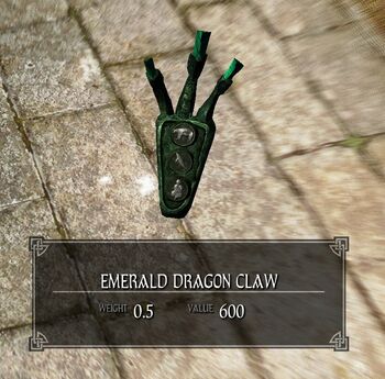 Emerald Dragon Claw