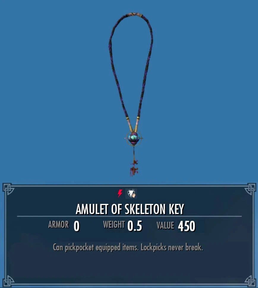 Amulet of Skeleton Key | Legacy of the Dragonborn | Fandom