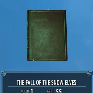 The Fall Of The Snow Elves Legacy Of The Dragonborn Fandom