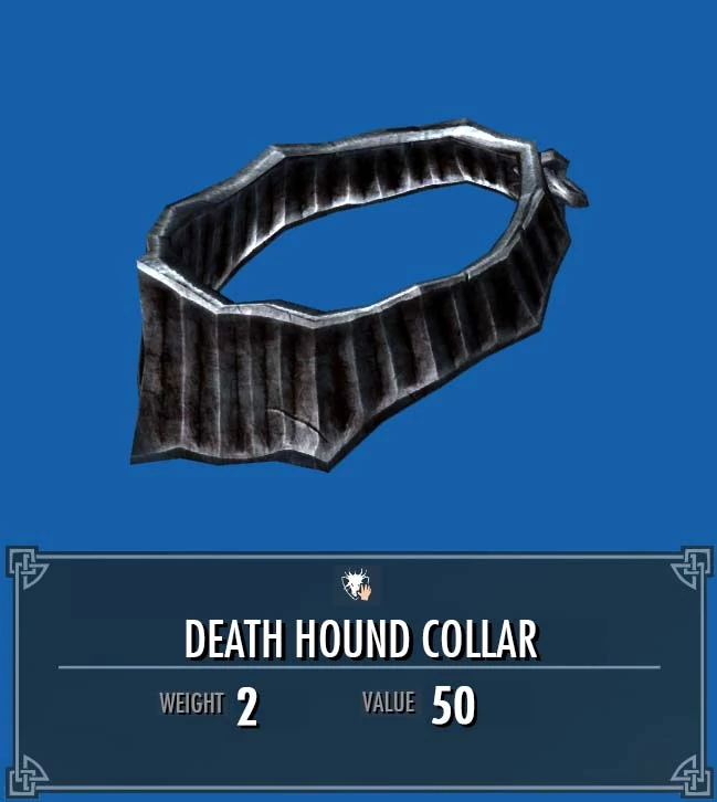 Death Hound Collar Legacy of the Dragonborn Fandom