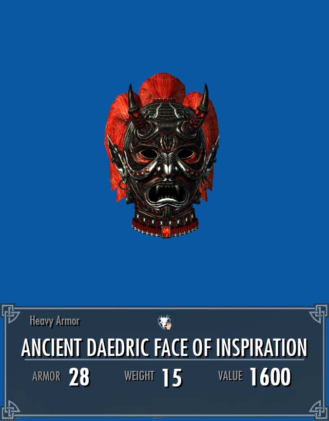 daedric face of inspiration