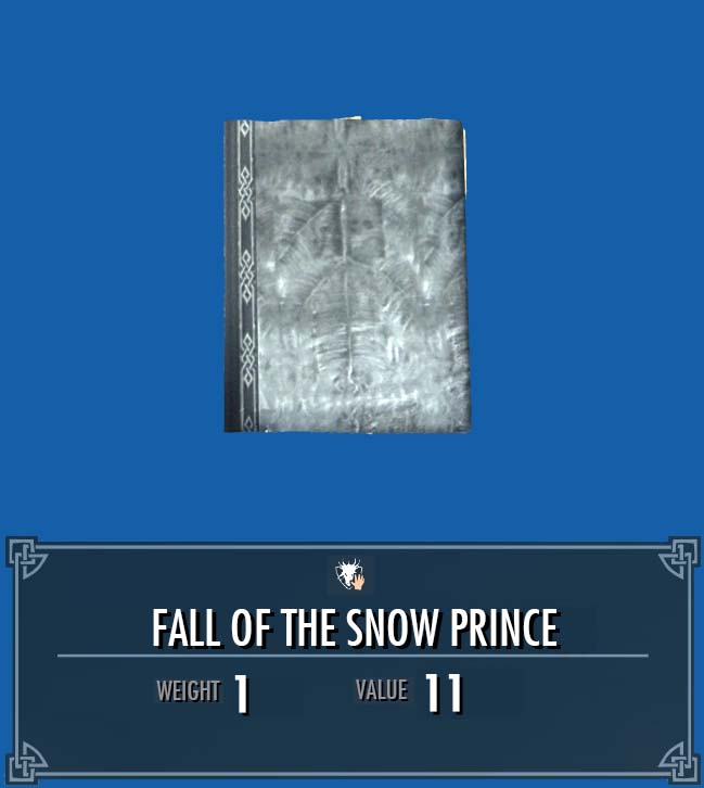 Fall Of The Snow Prince Legacy Of The Dragonborn Fandom