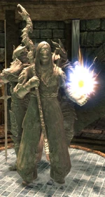 Mage Statue