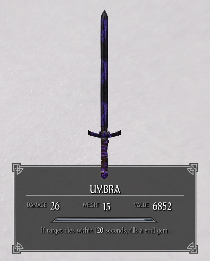 Umbra sword deals wiki