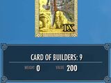 Card of Builders: 9