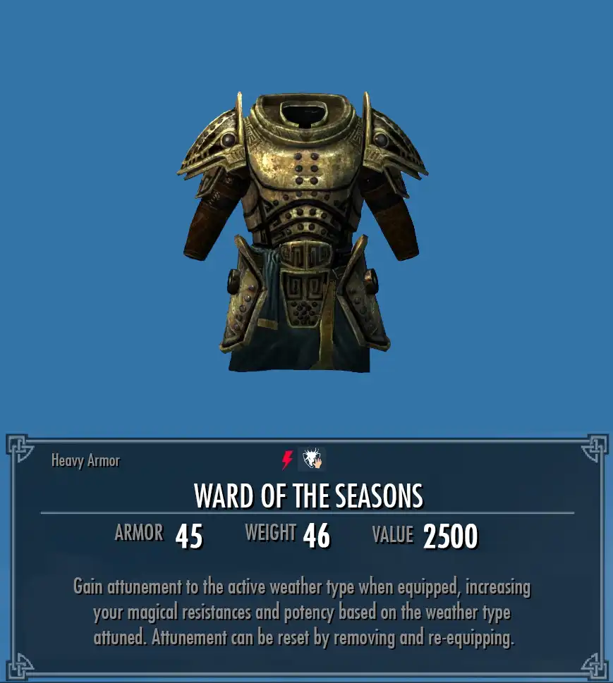 Ward of the Seasons | Legacy of the Dragonborn | Fandom