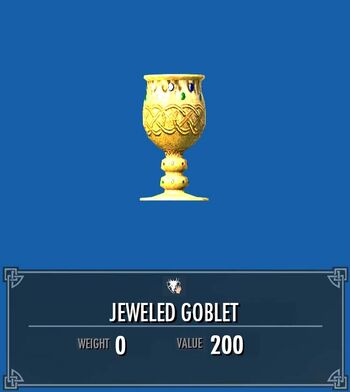 Jeweled Goblet