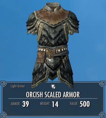 Orcish Scaled Armor