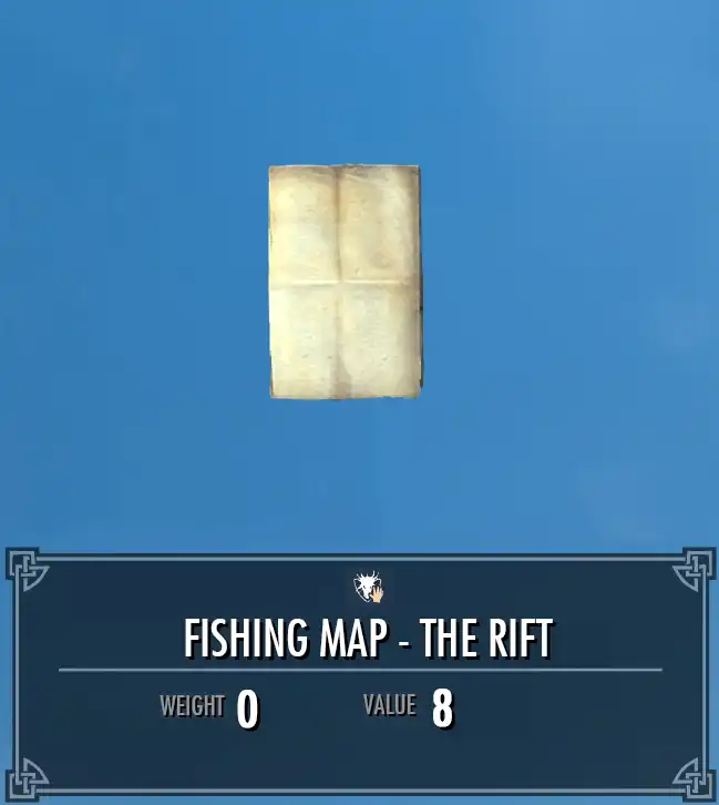 Fishing Map - The Rift, Legacy of the Dragonborn