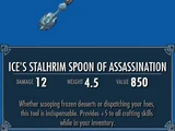 Ice's Stalhrim Spoon of Assassination (SSE)