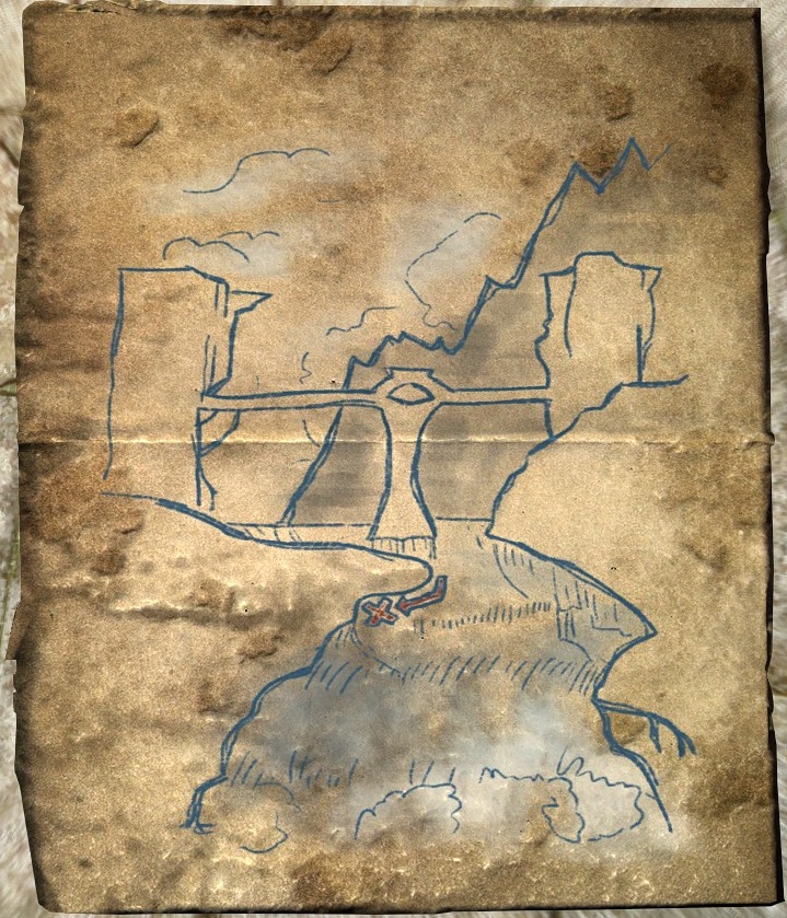 Treasure Map Ii Skyrim Treasure Map Ii | Legacy Of The Dragonborn | Fandom