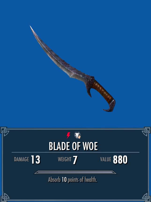 blade of woe oblivion