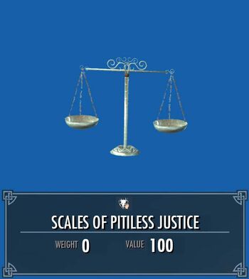 Scales of Pitiless Justice