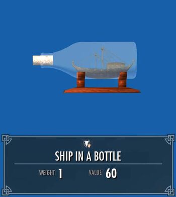 Ship in a Bottle SSE