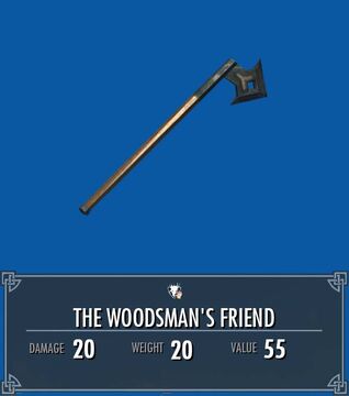 The Woodsman's Friend | Legacy of the Dragonborn | Fandom