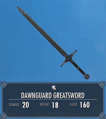 Dawnguard Greatsword