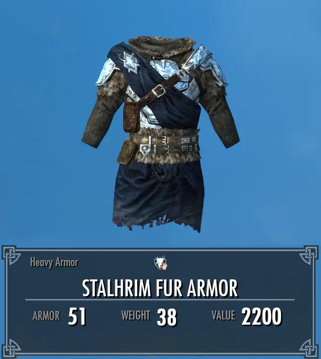 Stalhrim Fur Armor Legacy of the Dragonborn Fandom