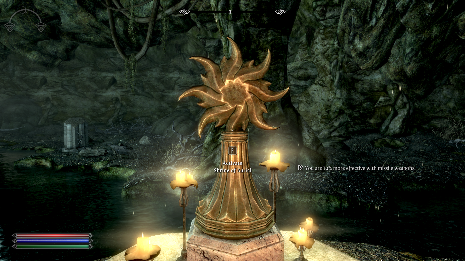 skyrim shrine of auriel skyrim shrine of auriel