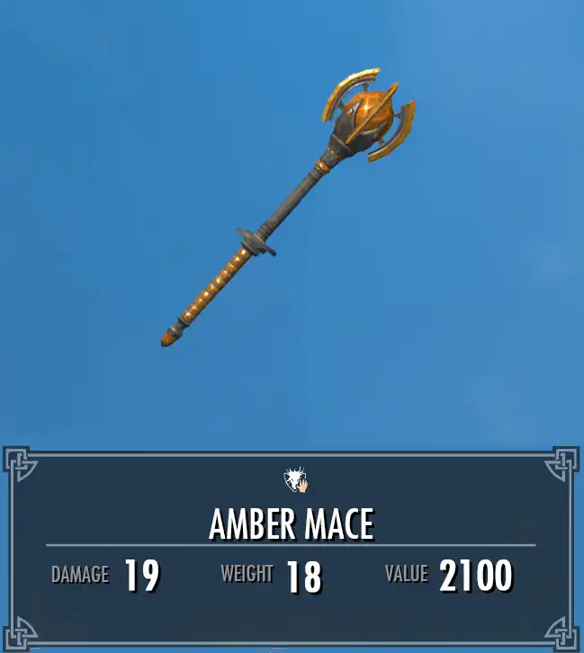 Amber Mace Legacy of the Dragonborn Fandom