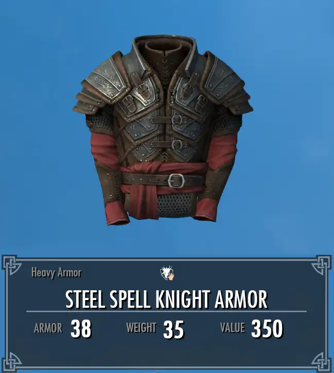 Steel Spell Knight Armor Legacy of the Dragonborn Fandom
