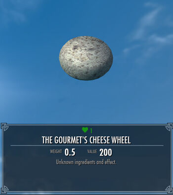 The Gourmet's Cheese Wheel