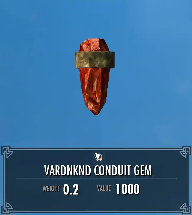 Vardnknd Conduit Gem Legacy of the Dragonborn Fandom