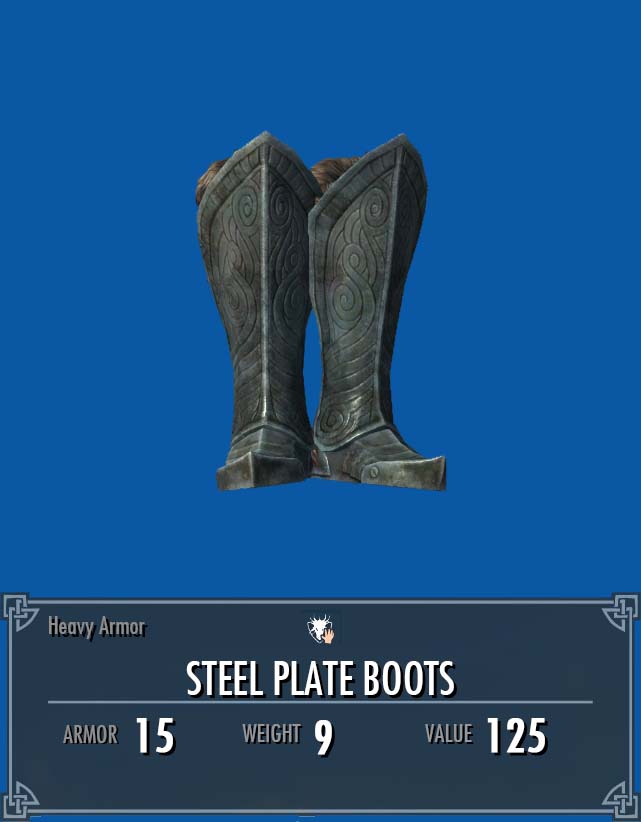 boots with steel plate