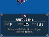 Mentor's Ring (Legacy of the Dragonborn)