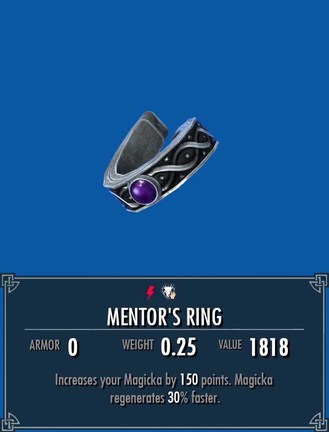 Mentor's Ring (Legacy of the Dragonborn)