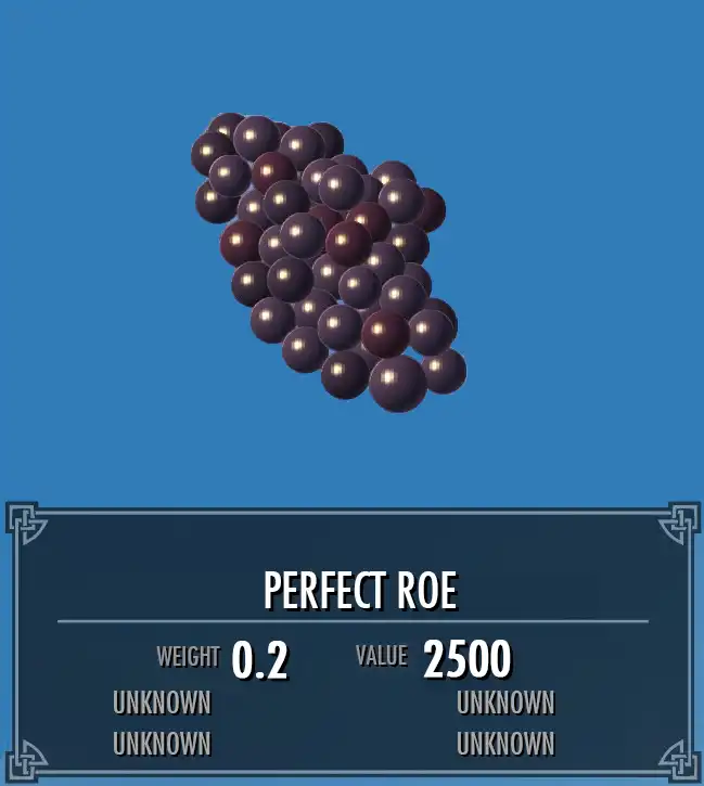 Perfect Roe | Legacy of the Dragonborn | Fandom