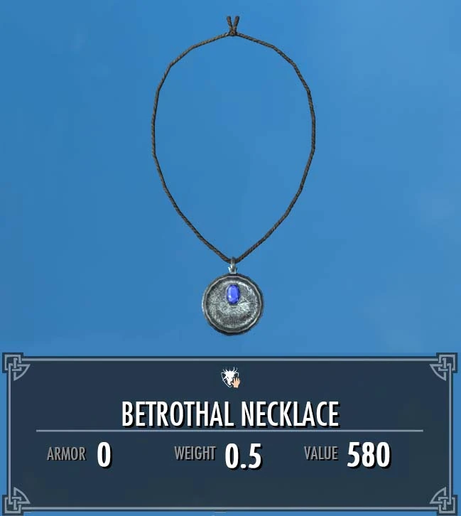 Betrothal Necklace Legacy of the Dragonborn Fandom